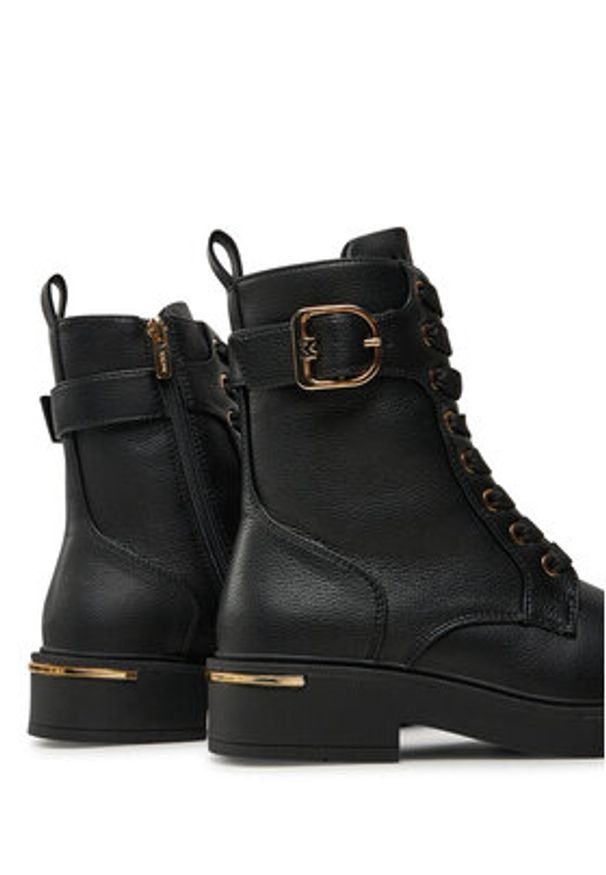 MEXX Trzewiki CEO-MI001713543W Czarny. Kolor: czarny. Materiał: skóra