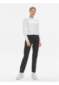 Calvin Klein Jeans Bluzka J20J222644 Biały Regular Fit. Kolor: biały. Materiał: bawełna