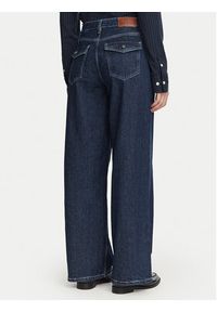 Guess Jeans Jeansy W6YA01 D1178 Granatowy Wide Leg. Kolor: niebieski #2
