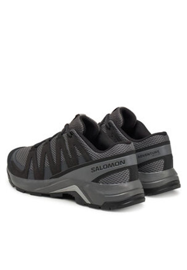 salomon - Salomon Trekkingi X-Adventure Recon L47813400 Szary. Kolor: szary. Materiał: skóra, nubuk. Sport: turystyka piesza