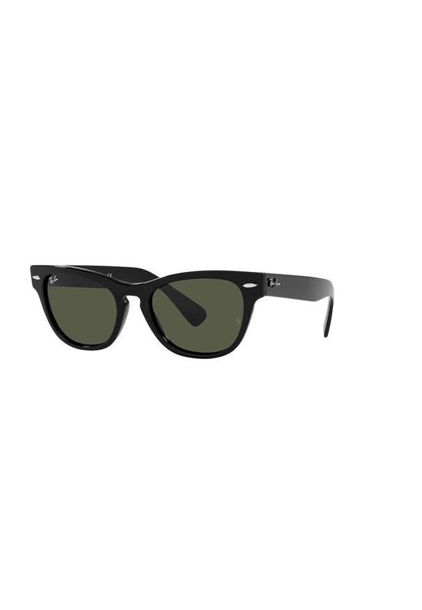 Ray-Ban - Okulary przeciwsłoneczne LARAMIE. Kolor: czarny