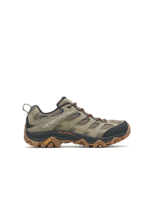 Buty trekkingowe Merrell Moab 3 Gore-Tex. Kolor: zielony. Materiał: zamsz. Technologia: Gore-Tex. Sport: bieganie