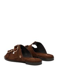 U.S. Polo Assn. Klapki EO-KATYA001W/6S1 Brązowy. Kolor: brązowy. Materiał: zamsz, skóra #8