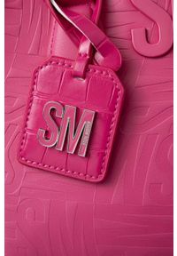 Steve Madden torebka Brolin kolor różowy SM13001094. Kolor: różowy. Wzór: paski #5