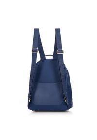 Wittchen - Damski plecak nylonowy prosty granatowy. Kolor: niebieski. Materiał: nylon. Styl: klasyczny, elegancki #3