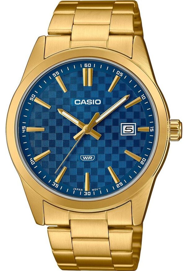 Zegarek Casio Zegarek marki Casio model MTP-VD03G kolor Zółty. Akcesoria męski. Sezon: Cały rok NoSize