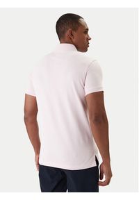 TOMMY HILFIGER - Tommy Hilfiger Polo 1985 MW0MW17771 Różowy Slim Fit. Typ kołnierza: polo. Kolor: różowy. Materiał: bawełna #3