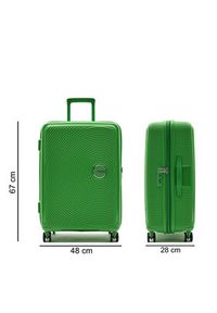 AMERICAN TOURISTER - American Tourister Walizka średnia Soundbox 88473-1385-1INU Zielony. Kolor: zielony