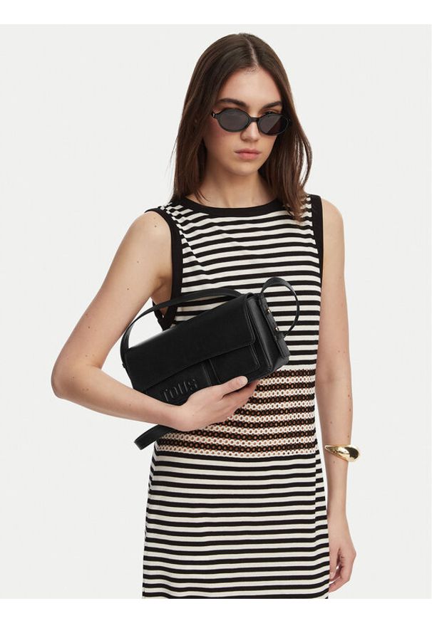 Tous - TOUS Torebka Back To Basics 2002381551 Czarny. Kolor: czarny. Materiał: skórzane