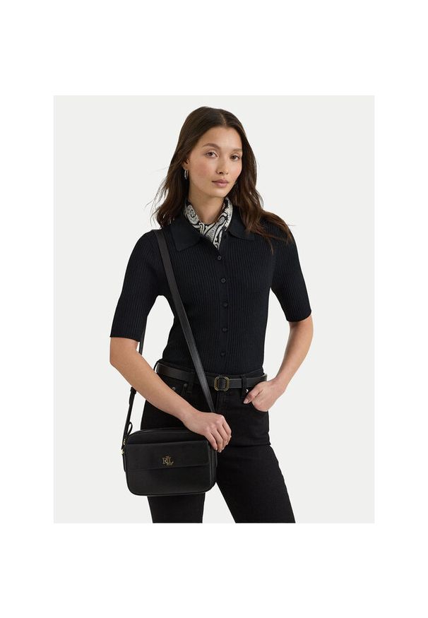 Lauren Ralph Lauren - Torebka LAUREN RALPH LAUREN. Kolor: czarny