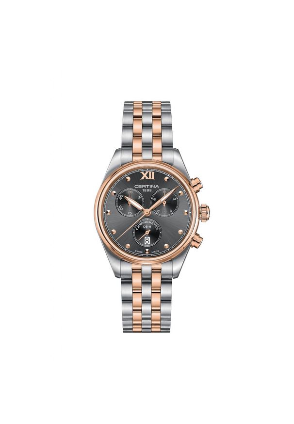 CERTINA PROMOCJA ZEGAREK DS 8 C033.234.22.088.00. Materiał: skóra. Styl: sportowy, casual