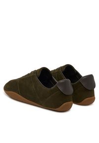 Calvin Klein Sneakersy Baller Sneaker Laceup HW0HW03263 Beżowy. Kolor: beżowy. Materiał: skóra, zamsz #6