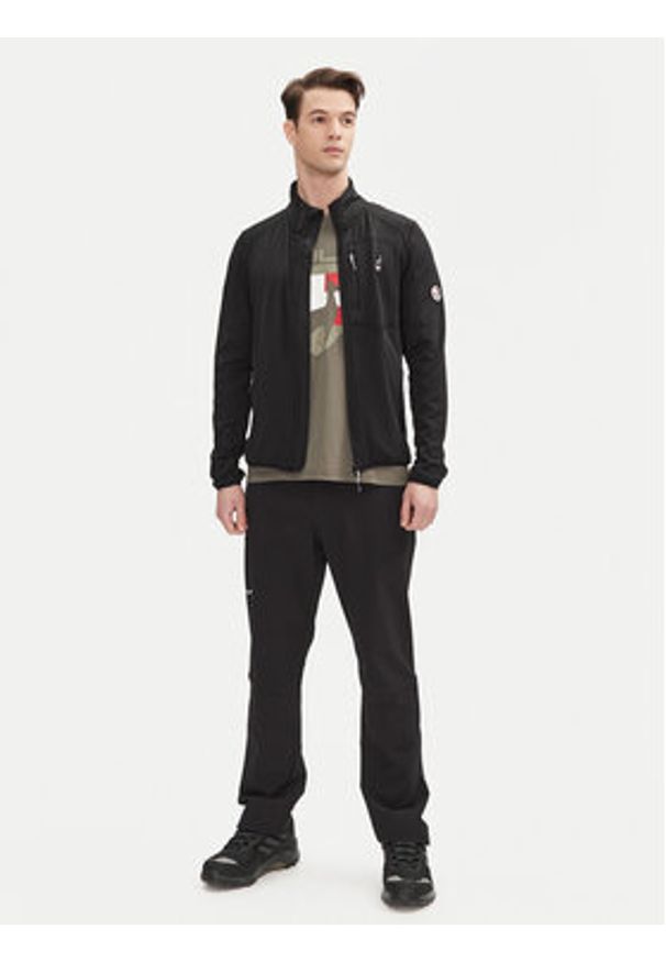 Aulp Polar Tobey Czarny Regular Fit. Kolor: czarny. Materiał: syntetyk