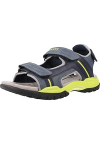 Sandały Geox Model J Borealis B Kolor Niebieski. Kolor: niebieski. Materiał: tkanina, syntetyk
