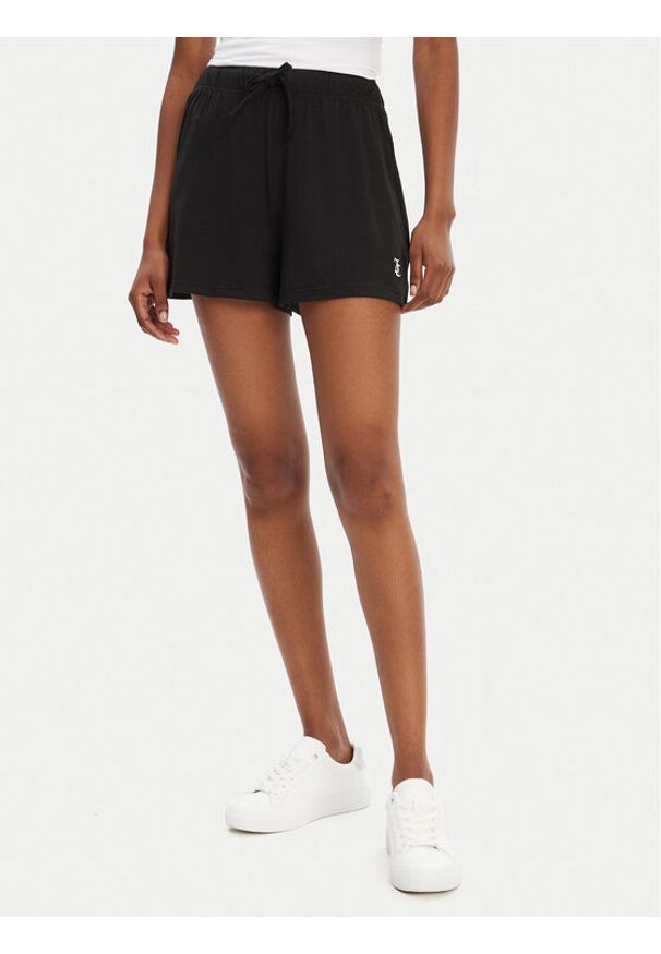Juicy Couture Szorty sportowe Dream Of Shrt JCLHS125506 Czarny Regular Fit. Kolor: czarny. Materiał: syntetyk