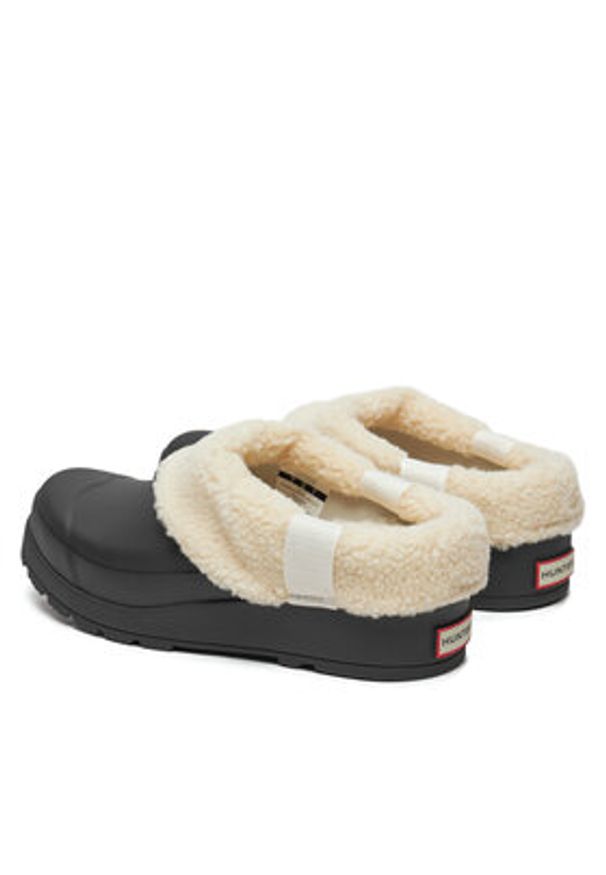 Hunter Klapki WFF1000RSP Czarny. Kolor: czarny