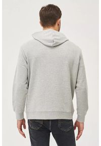 Lee - LEE SMALL TRIANGLE HOODI MĘSKA BLUZA Z KAPTUREM LOGO GREY MELE L82DEJ37 112140909. Typ kołnierza: kaptur #3