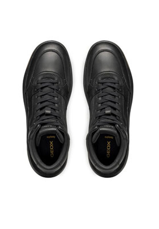 Geox Sneakersy U Sedral Court U56M5B 08522 C9999 Czarny. Kolor: czarny. Materiał: skóra