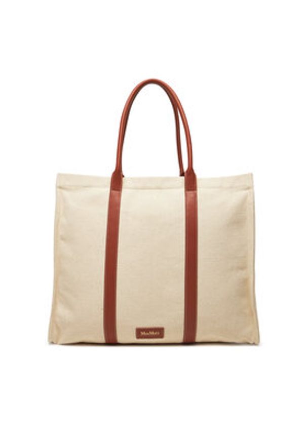 Max Mara Beachwear Torebka 2516511059650 Beżowy. Kolor: beżowy