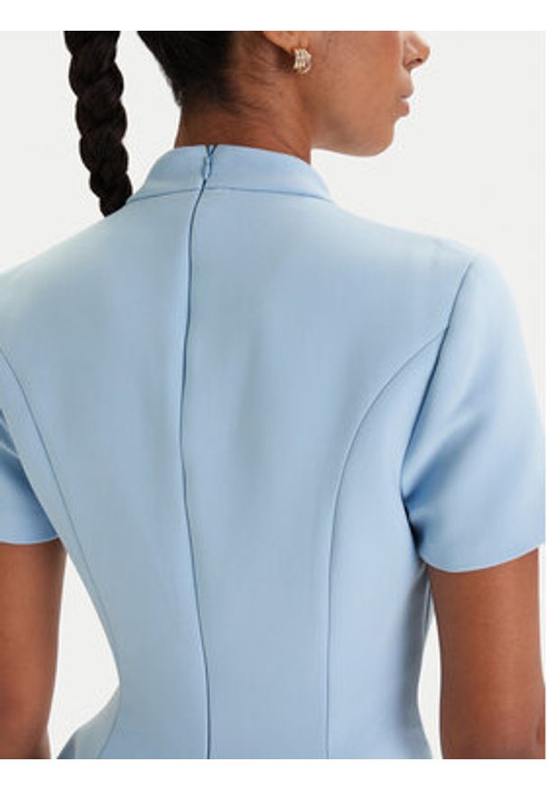 BARDOT - Bardot Sukienka koktajlowa Zephyra 59907DB Błękitny Slim Fit. Kolor: niebieski. Materiał: syntetyk. Styl: wizytowy