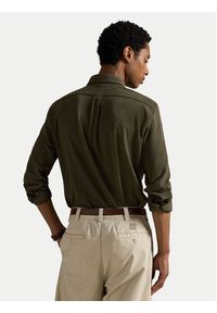 Polo Ralph Lauren Koszula 710654408111 Zielony Regular Fit. Typ kołnierza: polo. Kolor: zielony. Materiał: bawełna