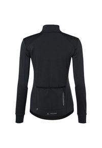 Vaude - Damska bluzka z długim rękawem z połową zamka VAUDE Kuro. Kolor: czarny. Długość rękawa: długi rękaw. Długość: długie. Sport: kolarstwo #1
