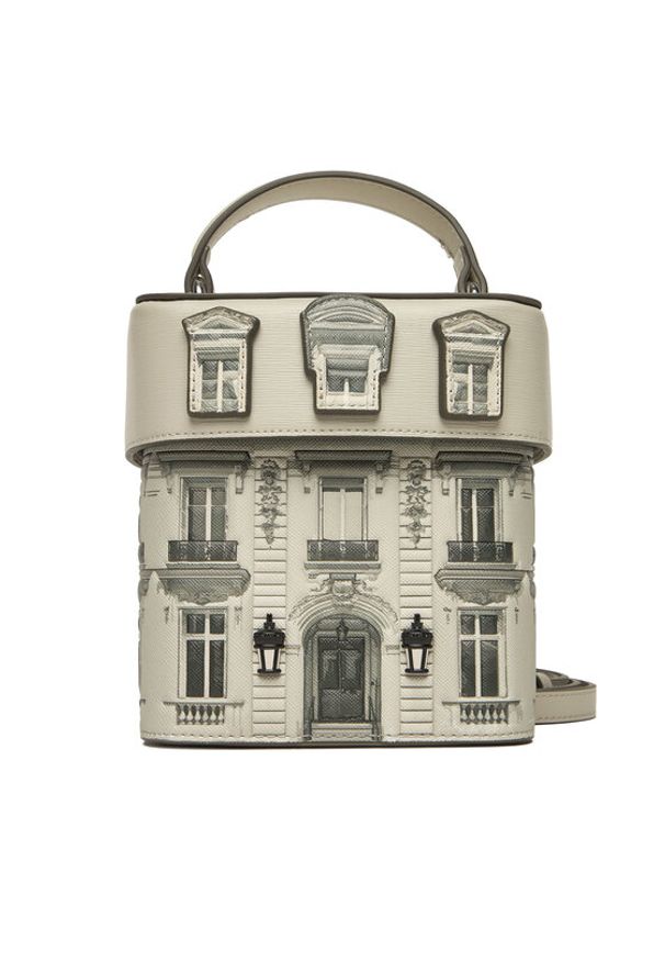 Karl Lagerfeld - KARL LAGERFELD Torebka A2W30252 Beżowy. Kolor: beżowy. Materiał: skórzane