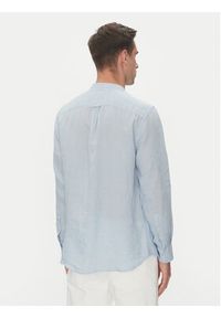 TOMMY HILFIGER - Tommy Hilfiger Koszula MW0MW39271 Błękitny Regular Fit. Kolor: niebieski. Materiał: len #4