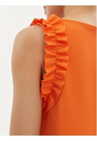 Joseph Ribkoff Sukienka letnia 242115 Pomarańczowy Regular Fit. Kolor: pomarańczowy. Materiał: syntetyk. Sezon: lato #3