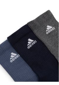 Adidas - adidas Zestaw 3 par wysokich skarpet unisex IP2634 3-PACK Kolorowy. Wzór: kolorowy