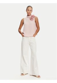 Tatuum Bluzka Floriana T2507.050 Beżowy Regular Fit. Kolor: beżowy. Materiał: syntetyk #3