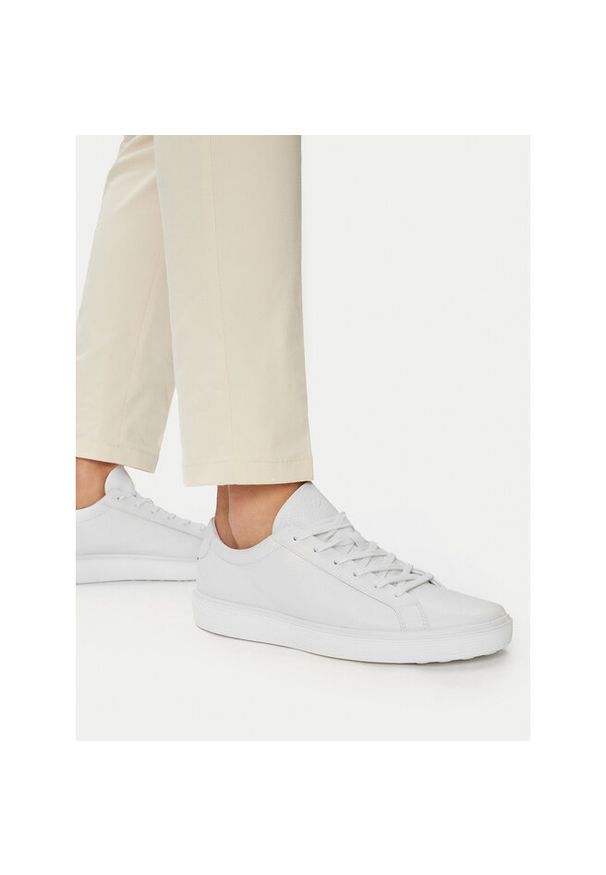 ecco - Sneakersy ECCO. Kolor: biały