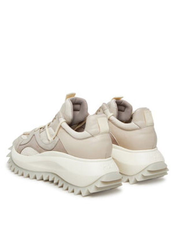 Vic Matié Sneakersy 1G3202D D22BQFTF68 Beżowy. Kolor: beżowy. Materiał: skóra