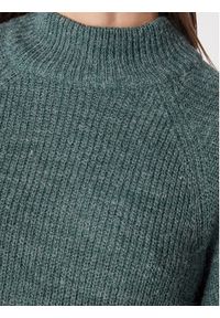 ICHI Sweter Marat 20110409 Zielony Regular Fit. Kolor: zielony. Materiał: syntetyk #4