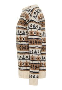 Mustang - MUSTANG EMIL C NORWAY MĘSKI SWETER PASKI CARBON 1014438 4135. Wzór: paski #3