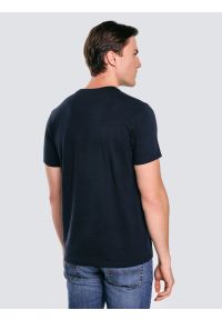 Big-Star - Koszulka męska z nadrukiem granatowa Marr 403. Kolor: niebieski. Materiał: dzianina, bawełna, materiał. Wzór: nadruk. Sezon: zima. Styl: wizytowy, klasyczny, elegancki #4