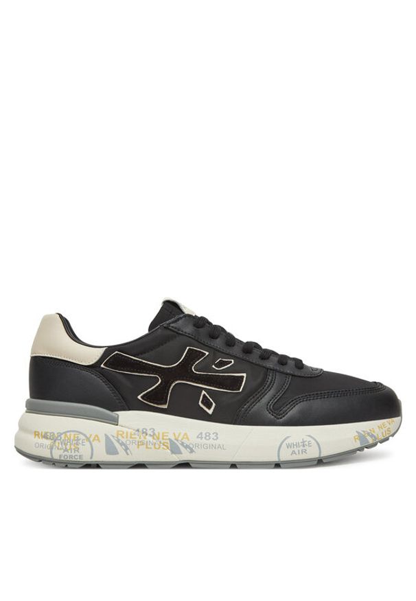 Premiata Sneakersy Mick Var 7249 Czarny. Kolor: czarny. Materiał: materiał