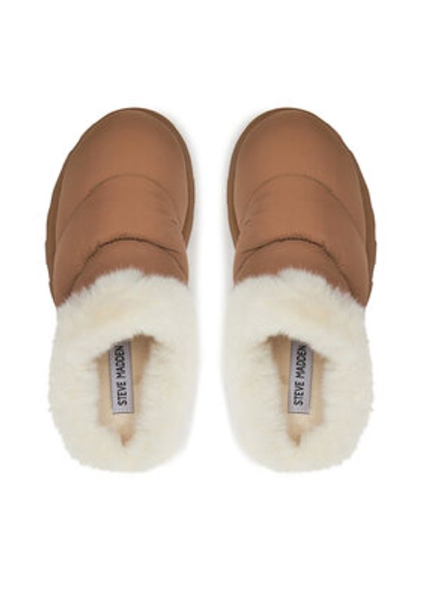Steve Madden Kapcie Fireplace SM11003422 Brązowy. Kolor: brązowy. Materiał: materiał