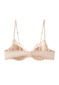 Intica - Biustonosz koronkowy z regulowanymi ramiączkami na co dzień Majella. Kolor: czarny. Materiał: koronka. Wzór: koronka #7