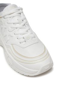 Pinko - PINKO Sneakersy Glammy 04 SS0057 E015 Biały. Kolor: biały. Materiał: skóra
