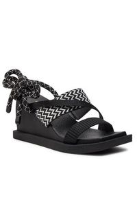 United Nude Sandały Ko Craft Mid 1082801137 Czarny. Kolor: czarny. Materiał: materiał #3