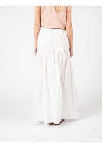 Pinko Spódnica "Dignity 2" | 1G17SN Y6VW | Kobieta | Biały. Okazja: na co dzień. Kolor: biały. Materiał: bawełna. Styl: elegancki, casual #3