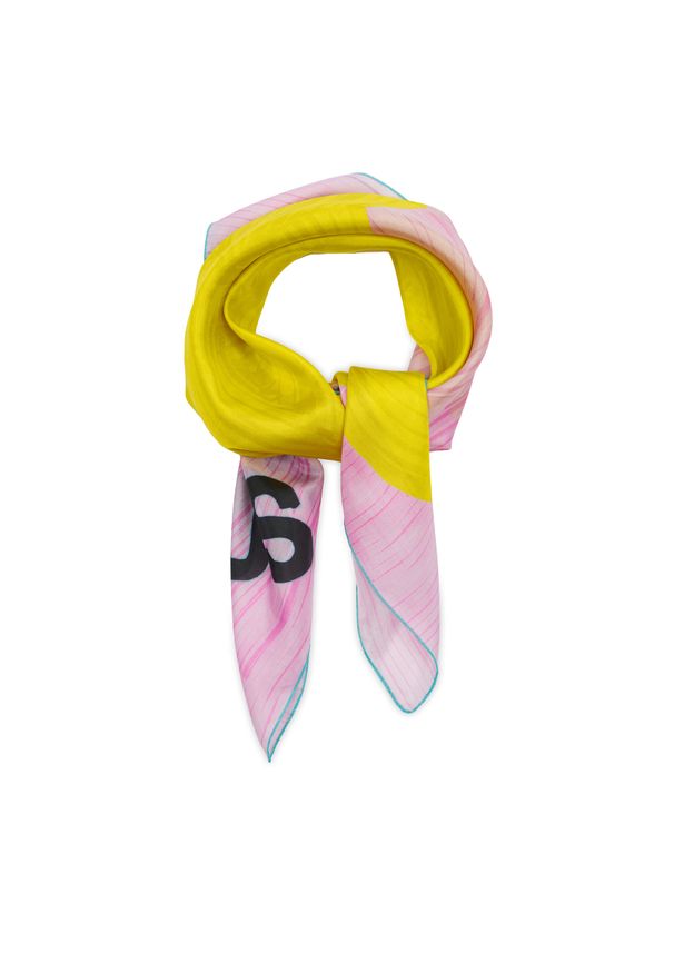 Tous - Chusta TOUS 395910345 Mauve. Kolor: różowy. Materiał: jedwab