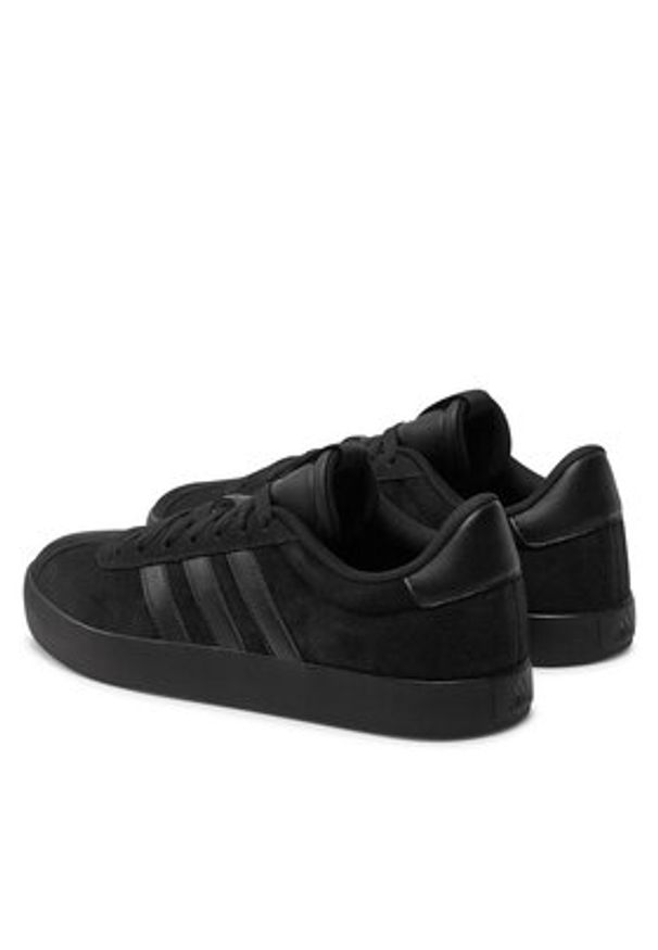Adidas - adidas Sneakersy Vl Court 3.0 ID9184 Czarny. Kolor: czarny. Materiał: zamsz, skóra