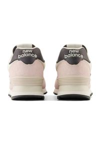Buty New Balance W WL574PB różowe. Okazja: na co dzień. Kolor: różowy. Materiał: syntetyk, materiał, guma, zamsz, skóra. Szerokość cholewki: normalna. Model: New Balance 574 #4