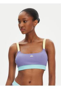 Quiksilver Góra od bikini Bra Top EQWX303134 Niebieski. Kolor: niebieski. Materiał: syntetyk