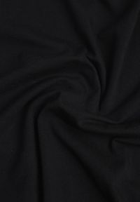 Renee - Czarny Bawełniany T-shirt Wiązany u Dołu Sunalina. Okazja: na co dzień. Kolor: czarny. Materiał: bawełna. Styl: casual #2