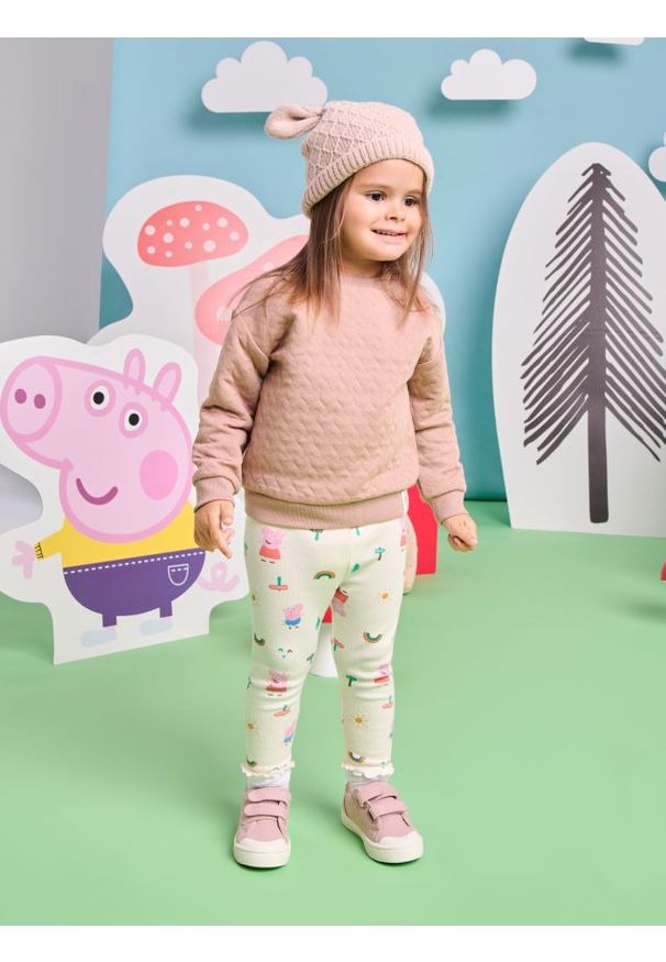 Sinsay - Legginsy Świnka Peppa 2 pack - granatowy. Kolor: niebieski