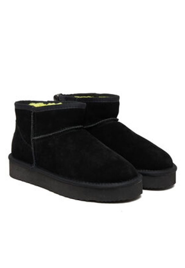 Pepe Jeans Śniegowce Dissy Young W PLS50536 Czarny. Kolor: czarny. Materiał: skóra, zamsz