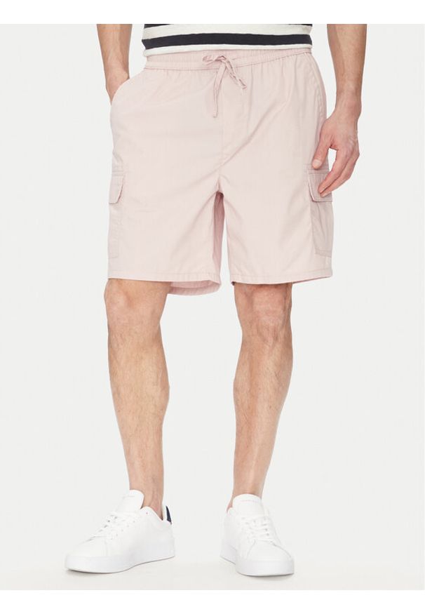 Only & Sons Szorty sportowe Kal 22034462 Różowy Slim Fit. Kolor: różowy. Materiał: syntetyk, bawełna. Styl: sportowy